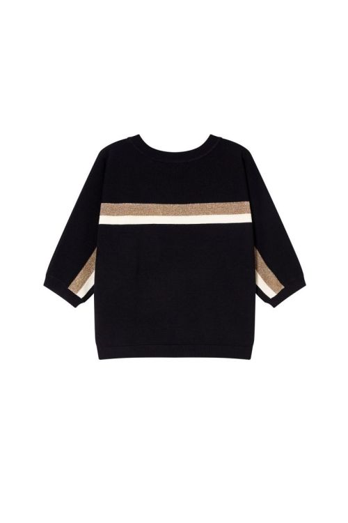 Vila Joy PULL 3/4 SLEEVES (EGLANTINE-L18-L/BLACK) - WeekendMode