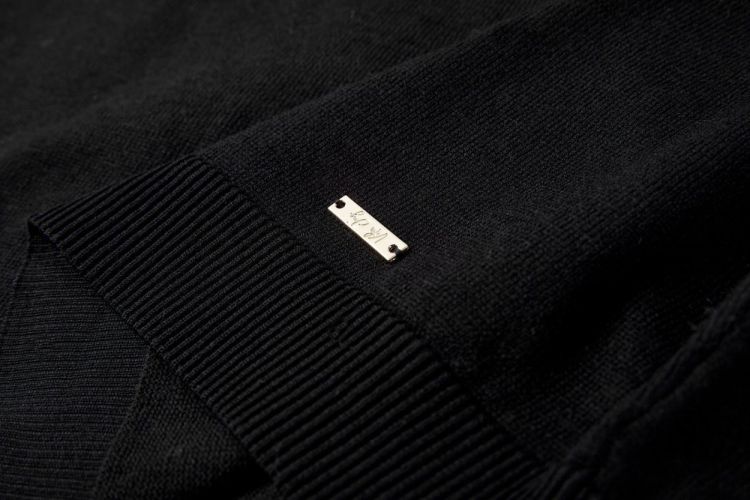 Vila Joy PULL 3/4 SLEEVES (EGLANTINE-L18-L/BLACK) - WeekendMode