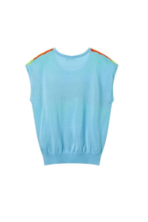 Vila Joy Pull (ISALYS-L-10-C/LIGHT BLUE) - WeekendMode