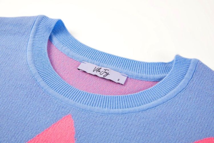 Vila Joy Pull (LARA-L-12-L/LIGHT BLUE) - WeekendMode