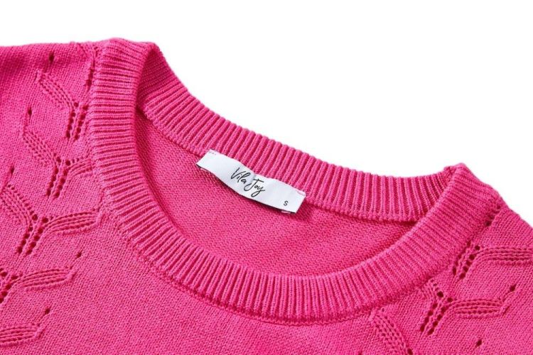 Vila Joy Pull (LARA-L-11-C/Fuchsia) - WeekendMode