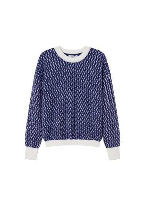 Vila Joy PULL LONG SLEEVES (ISADORA-L-12-V/NAVY) - WeekendMode