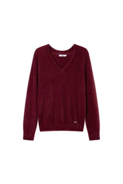 Vila Joy PULL LONG SLEEVES (ISADORA-L-12-X/MEDIUM BORDEAUX) - WeekendMode