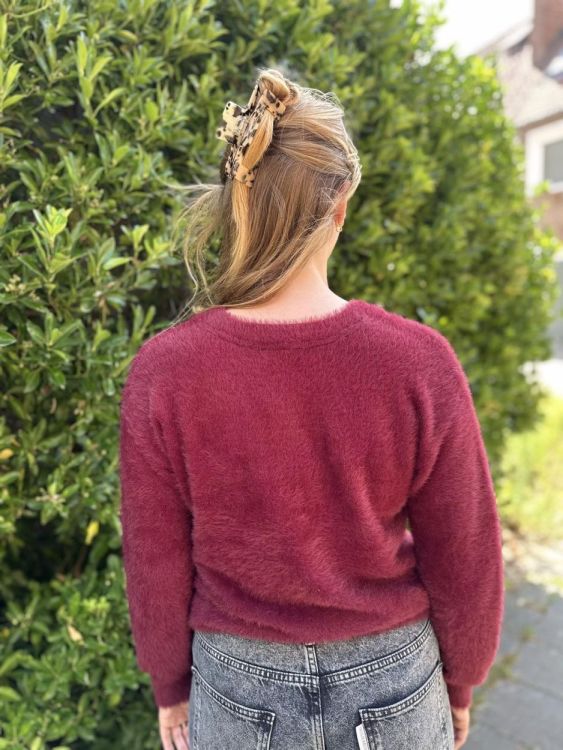Vila Joy PULL LONG SLEEVES (ISADORA-L-12-X/MEDIUM BORDEAUX) - WeekendMode