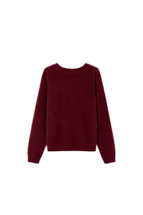 Vila Joy PULL LONG SLEEVES (MARJOLAINE-L-12-B/MEDIUM BORDEAUX) - WeekendMode