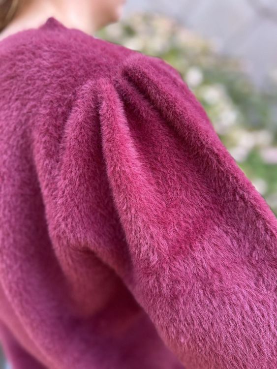 Vila Joy PULL LONG SLEEVES (MARJOLAINE-L-12-B/MEDIUM BORDEAUX) - WeekendMode