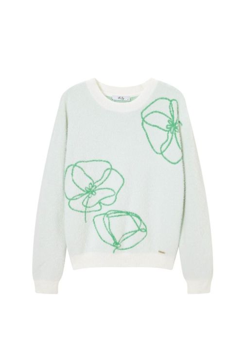 Vila Joy PULL LONG SLEEVES (EGLANTINE-L-12-O/ECRU) - WeekendMode