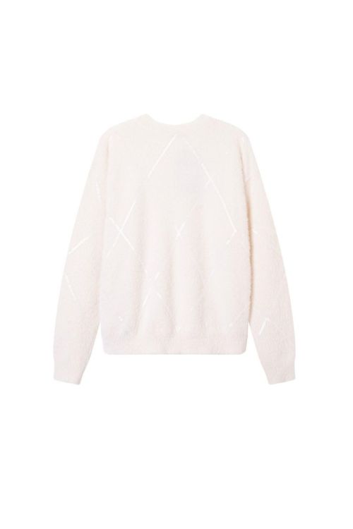 Vila Joy PULL LONG SLEEVES (PRISCILLA-L-12-A/ECRU) - WeekendMode