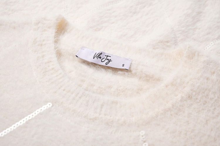 Vila Joy PULL LONG SLEEVES (PRISCILLA-L-12-A/ECRU) - WeekendMode