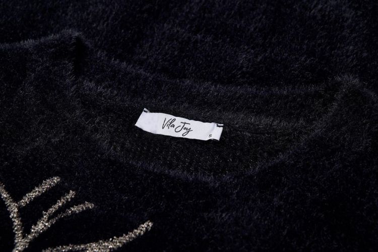 Vila Joy PULL LONG SLEEVES (MARJOLAINE-L-12-B/BLACK) - WeekendMode