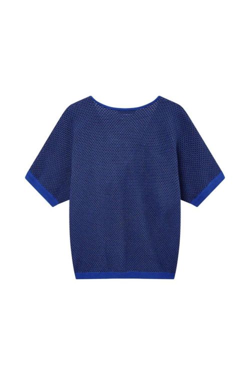 Vila Joy PULL SHORT SLEEVES (ELIOTTA-L-11-E/DARK BLUE) - WeekendMode