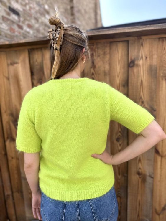 Vila Joy PULL SHORT SLEEVES (PRISCILLA-L-11-M/BRIGHT GREEN) - WeekendMode