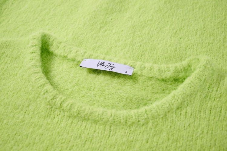 Vila Joy PULL SHORT SLEEVES (PRISCILLA-L-11-M/BRIGHT GREEN) - WeekendMode