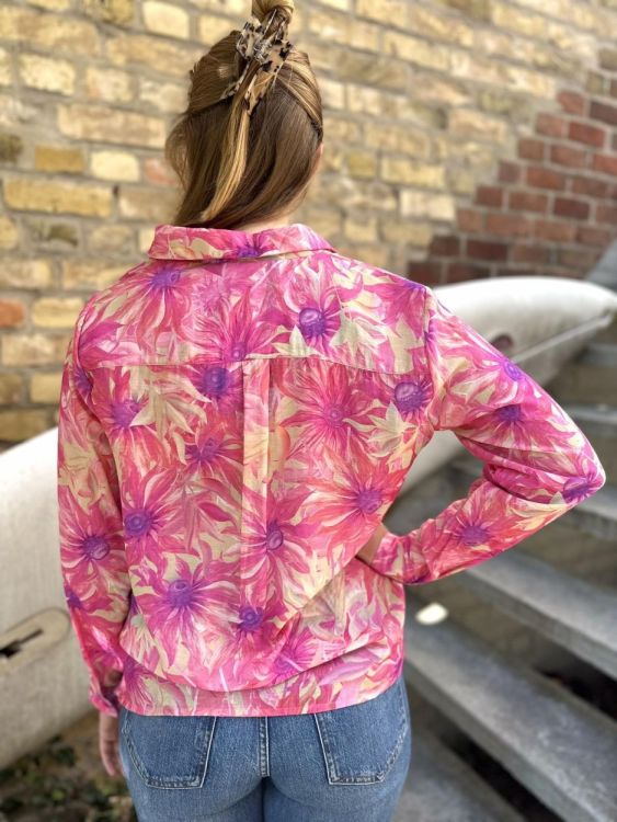 Vila Joy SHIRT  (ISADORA-L-22-F/PINK) - WeekendMode