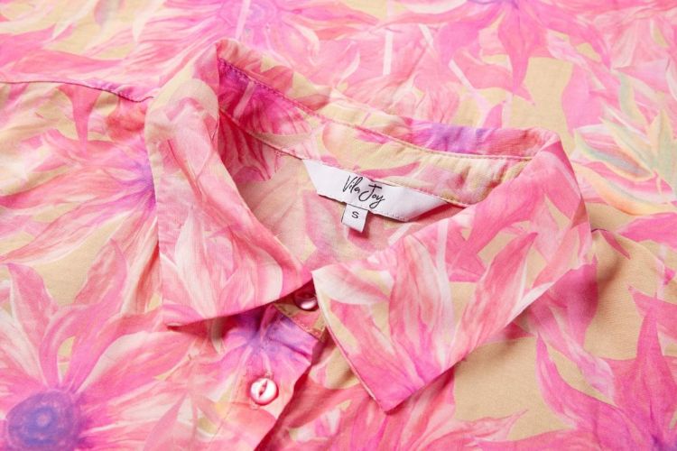 Vila Joy SHIRT  (ISADORA-L-22-F/PINK) - WeekendMode