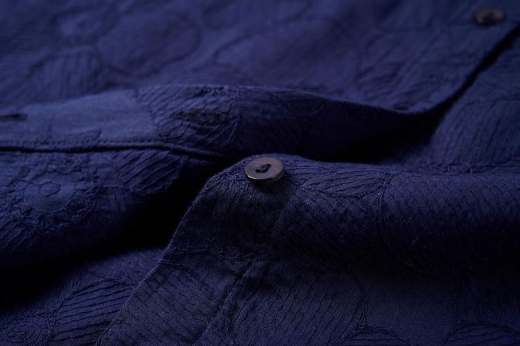 Vila Joy SHIRT LONG SLEEVES (ARABELLE-L-22-H/NAVY) - WeekendMode