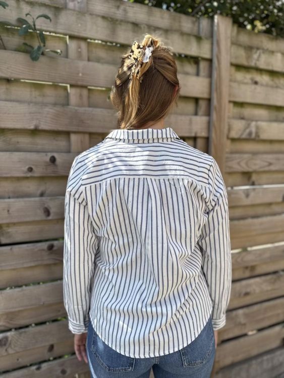 Vila Joy SHIRT LONG SLEEVES (MARJOLAINE-L-22-E/DARK BLUE) - WeekendMode