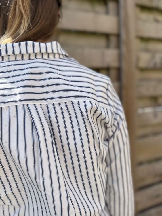 Vila Joy SHIRT LONG SLEEVES (MARJOLAINE-L-22-E/DARK BLUE) - WeekendMode