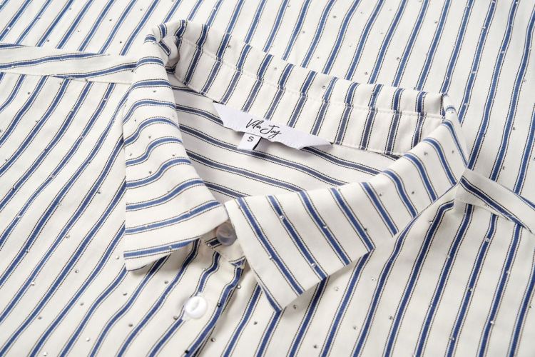 Vila Joy SHIRT LONG SLEEVES (MARJOLAINE-L-22-E/DARK BLUE) - WeekendMode