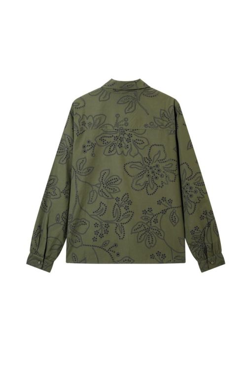 Vila Joy SHIRT LONG SLEEVES (PRISCILLA-L-22-E/KHAKI) - WeekendMode