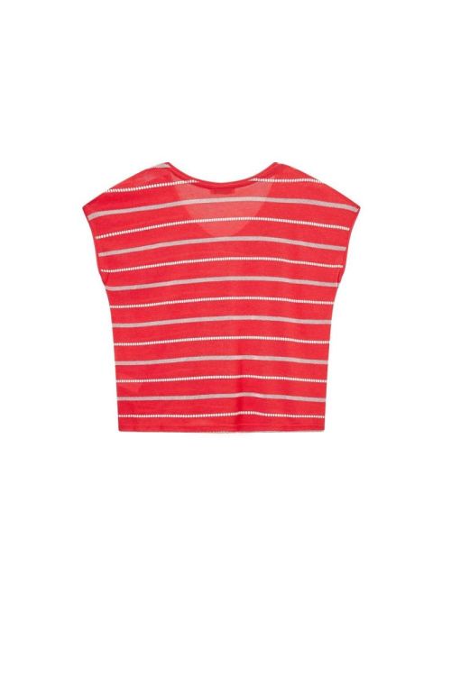 Vila Joy T-Shirt (MELIA-L-02-Q/RED) - WeekendMode