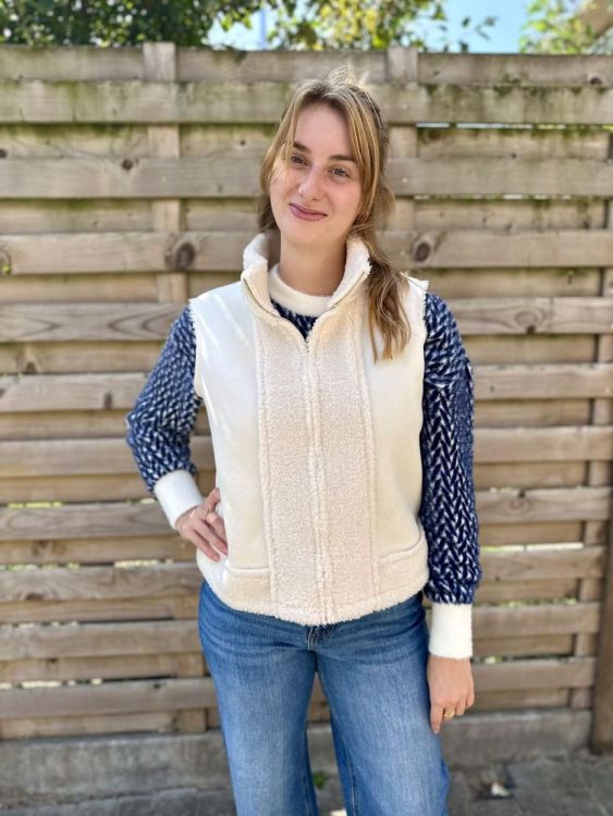 Vila Joy VEST (PRISCILLA-L-60-B/LIGHT ECRU) - WeekendMode