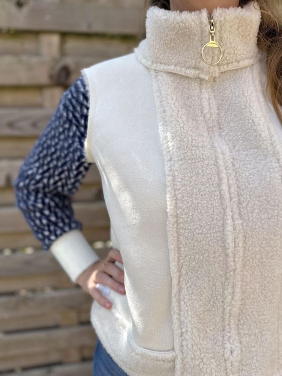 Vila Joy VEST (PRISCILLA-L-60-B/LIGHT ECRU) - WeekendMode