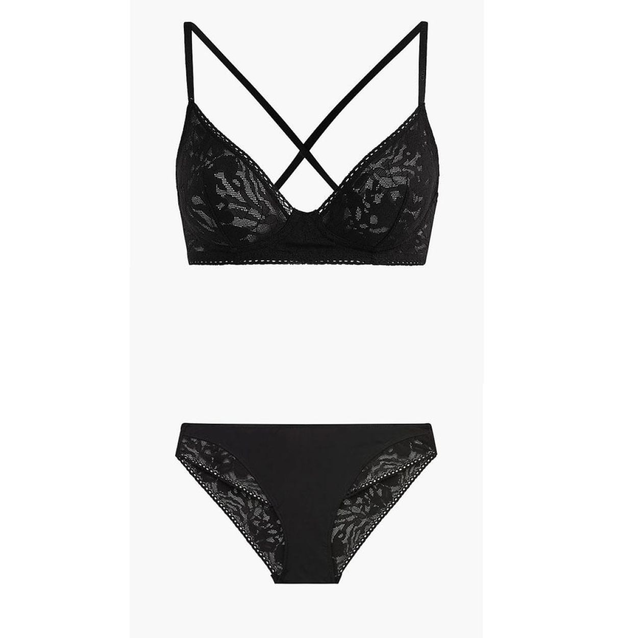 Calvin Klein D. UnLined Bralette + Bikini (QF6935E+QF6942E/UB1) - WeekendMode