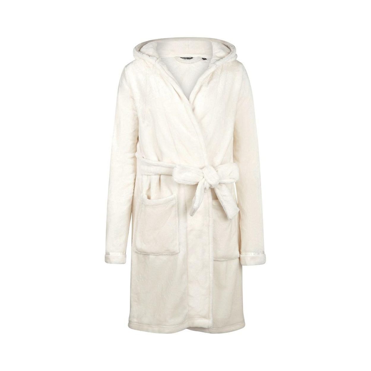 Charlie Choe Women short bathrobe (S49136-38/Off white) - WeekendMode