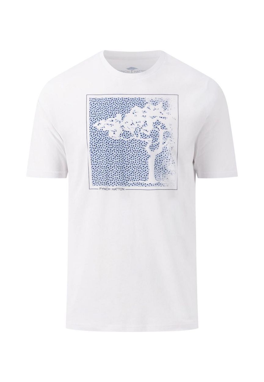 Fynch-Hatton T-Shirt, Artwork (1403  1800/802) - WeekendMode