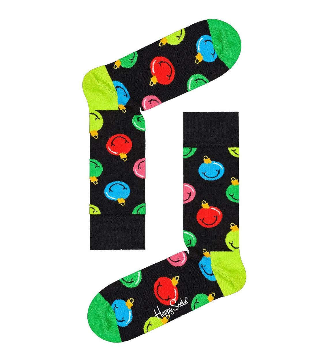 Happy Socks Jingle Smiley Sock (JSS01-9300) - WeekendMode