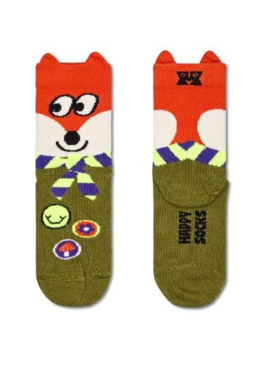 Happy Socks Kids Fox Scout Socks (P000117) - WeekendMode