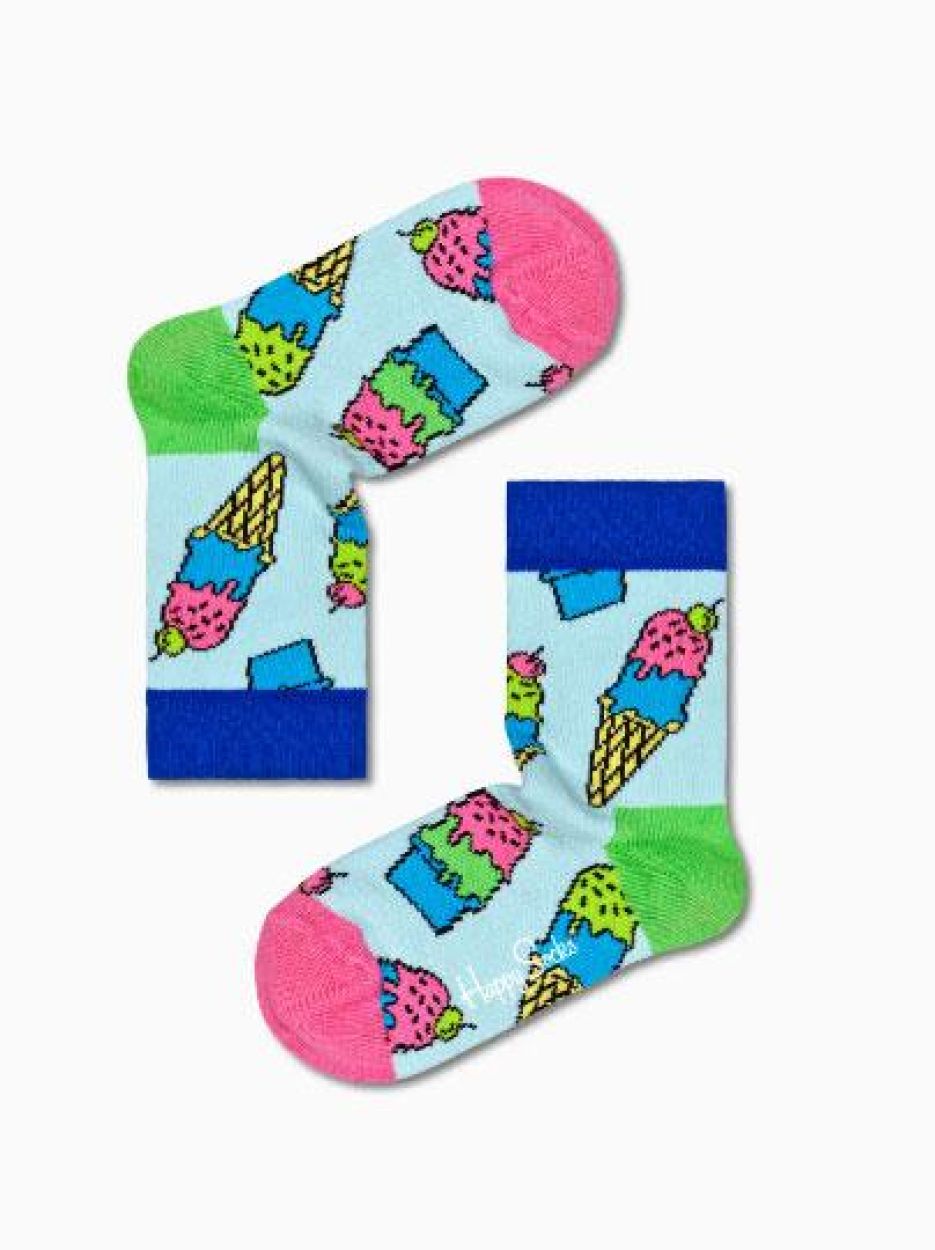 Happy Socks Kids Ice Cream Socks (KICE01-6700) - WeekendMode