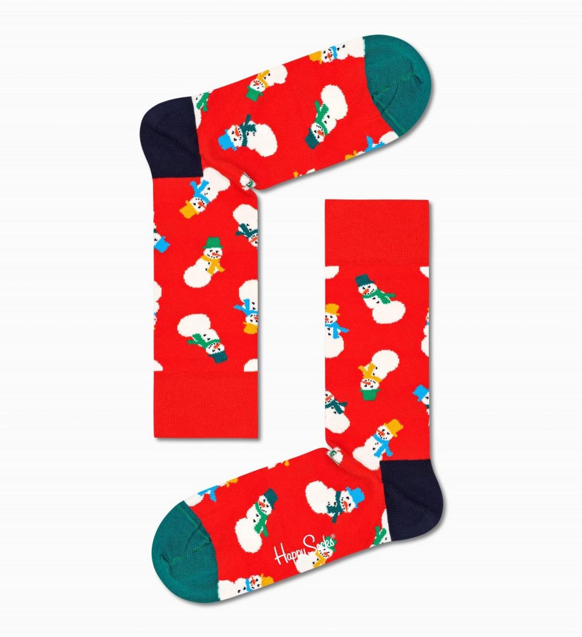 Happy Socks Snowman Sock (SNS01-4300) - WeekendMode