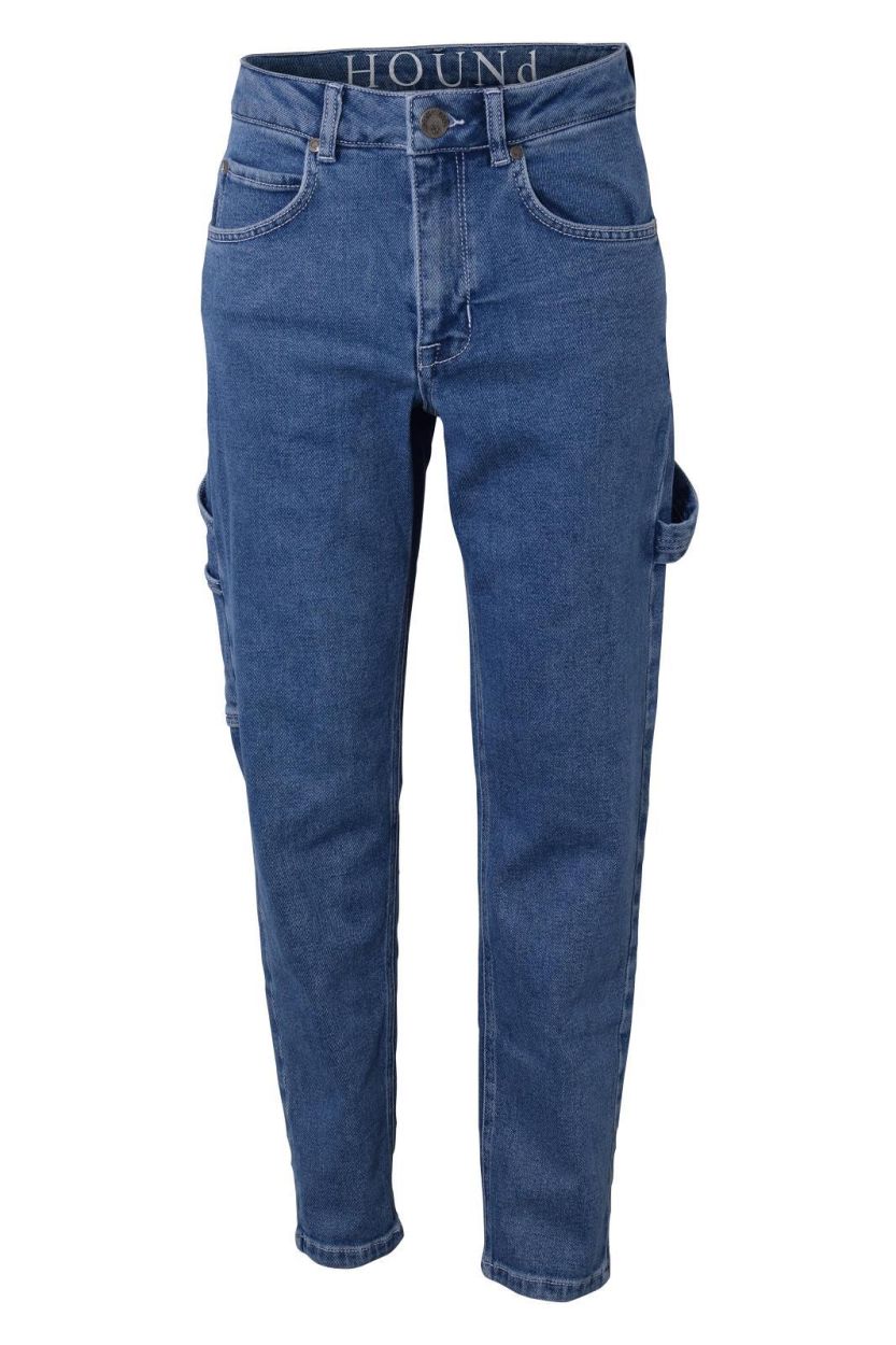 HOUNd Extra wide Worker Jeans (2220715/305 Worker blue) - WeekendMode