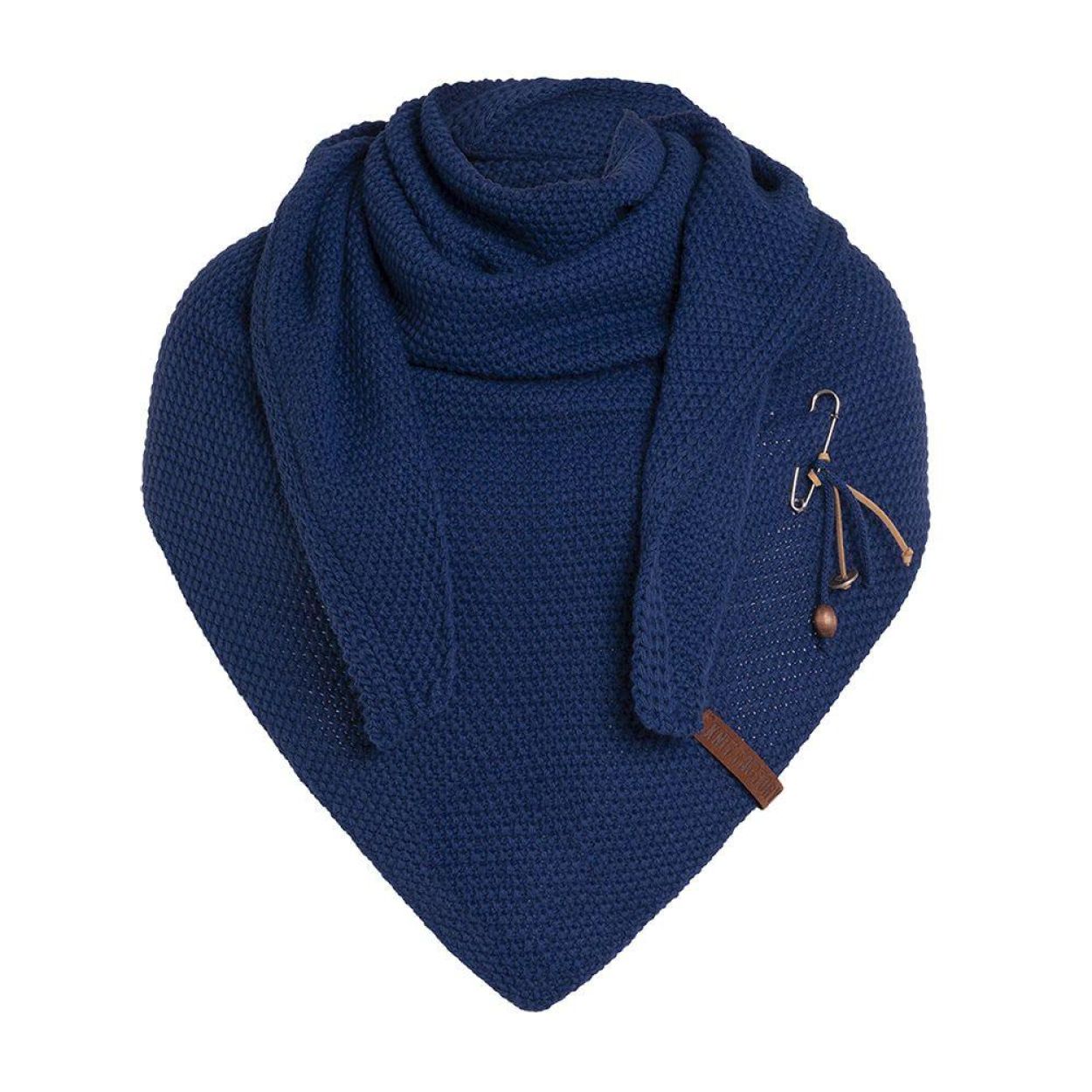 Knit Factory Coco Omslagdoek (KF-120.060.100.50 kings blue) - WeekendMode