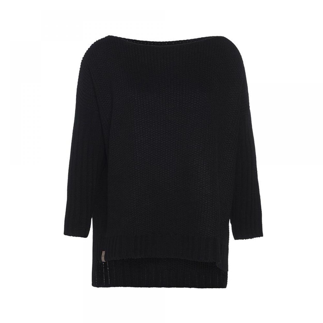 Knit Factory Kylie Sweater (KF-156.125.000.50 black) - WeekendMode