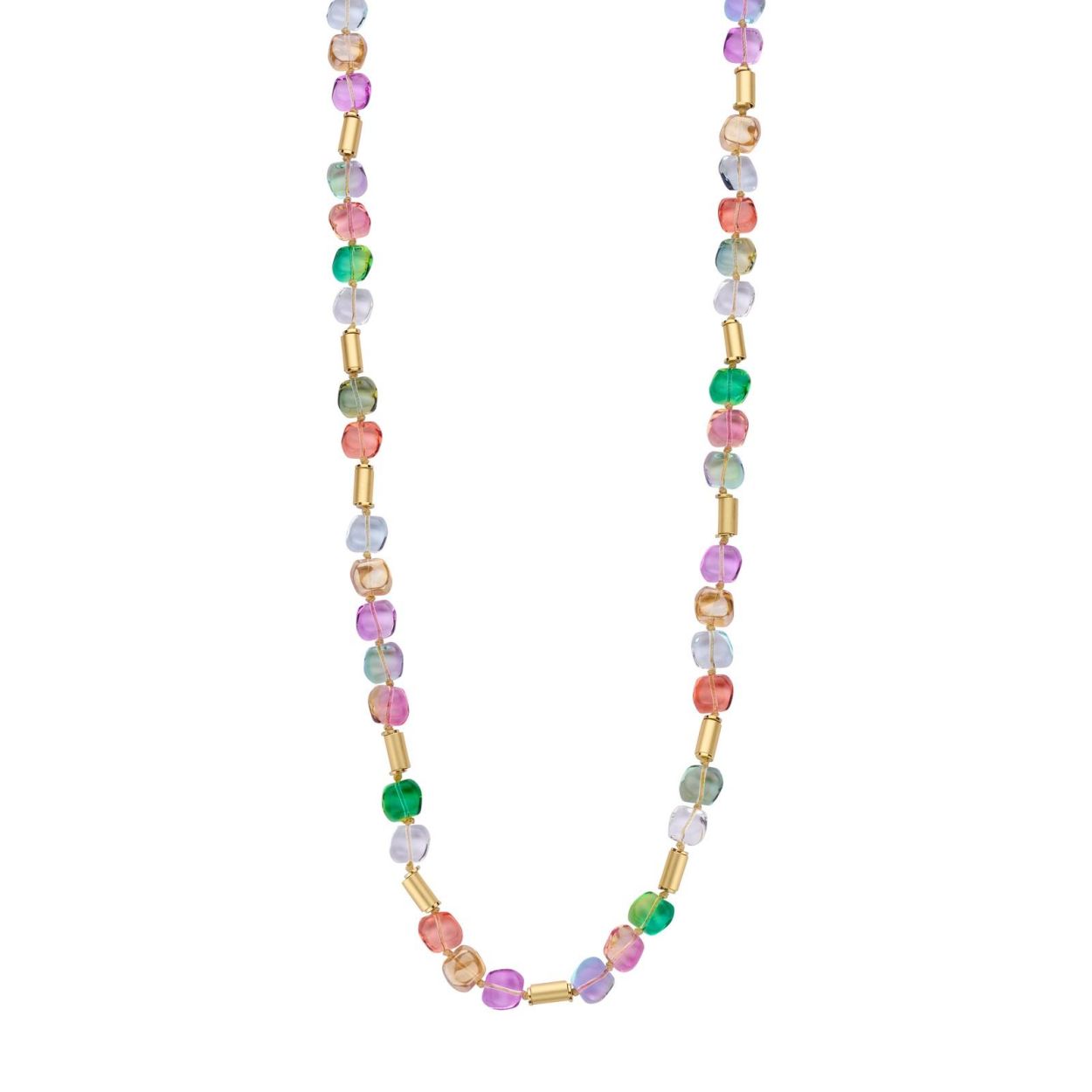 Les Cordes Halsketting PAN89 (80000773/Multicolor) - WeekendMode