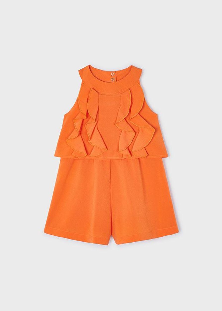 Mayoral Kids Jump-suit (6C.3856/Orange) - WeekendMode