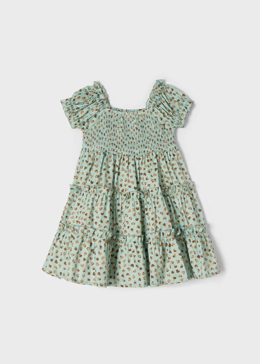Mayoral Kids M. Heart print dress (6F.3927/95) - WeekendMode