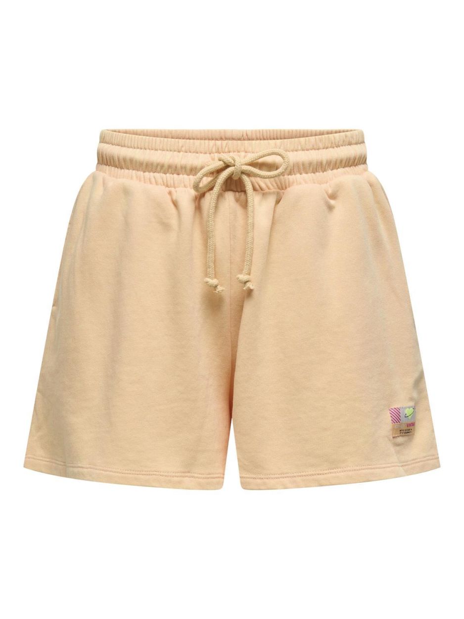 Only ONLMINNA WASHED SHORTS UB CS SWT (15344954/Caramel Cream Label only vintag) - WeekendMode