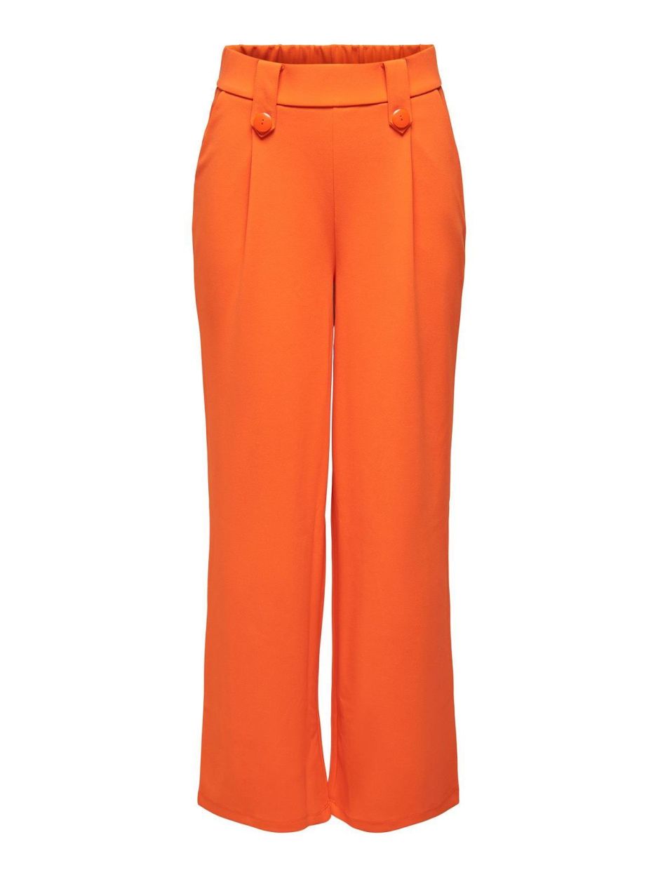 Only ONLSANIA BUTTON PANT JRS (15273492/Flame) - WeekendMode