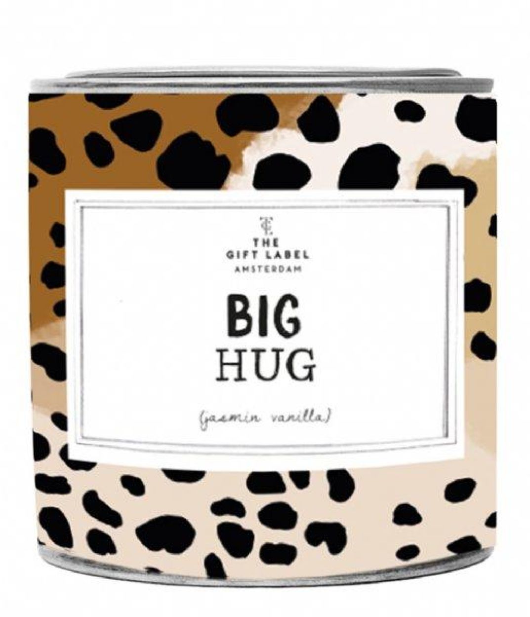 The Gift Label Big Candle tin Big Hug (1011673/jasmine-vanilla) - WeekendMode