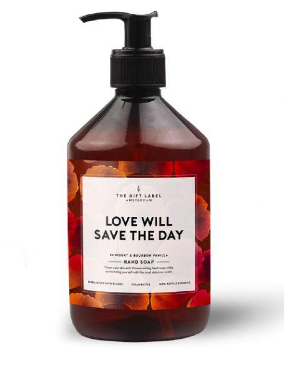 The Gift Label Hand Soap Love Will Save The Day (1011527/500ml) - WeekendMode