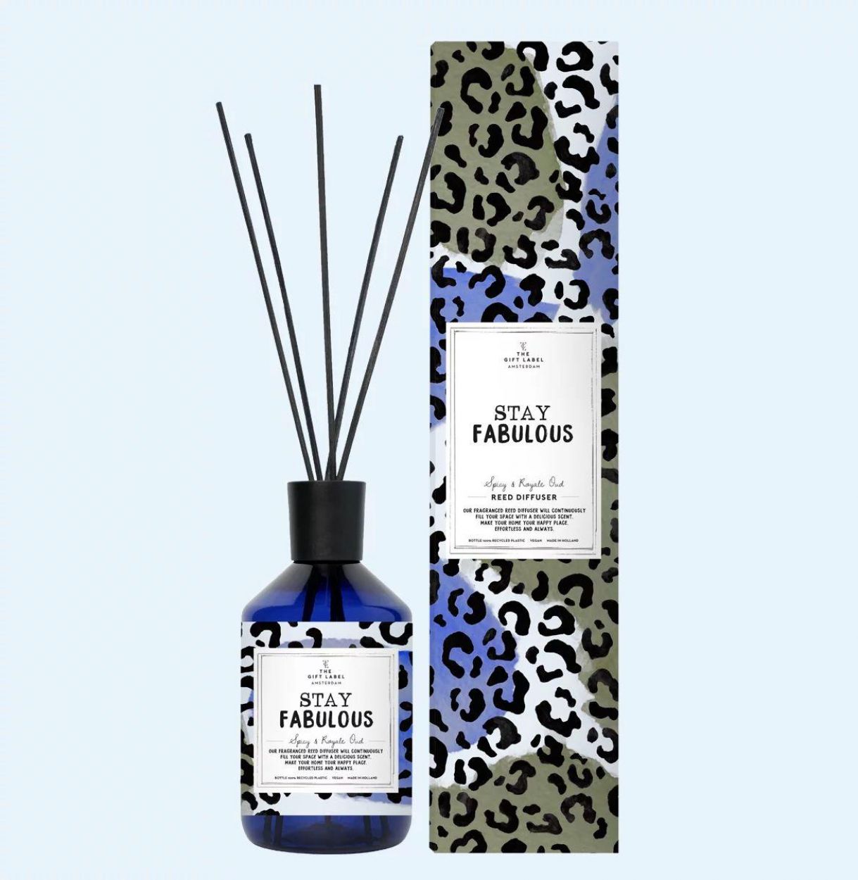The Gift Label Reed Diffuser Stay fabulous (10123001) - WeekendMode