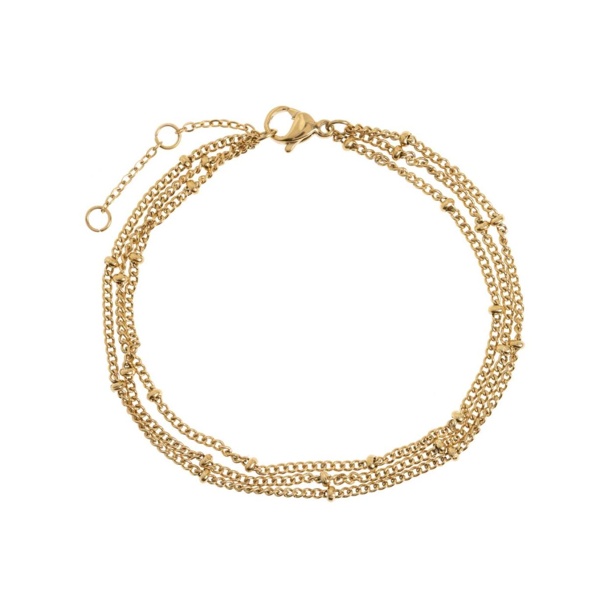 Timi of Sweden Mika -  Triple Chain Bracelet Stainless (8437902) - WeekendMode