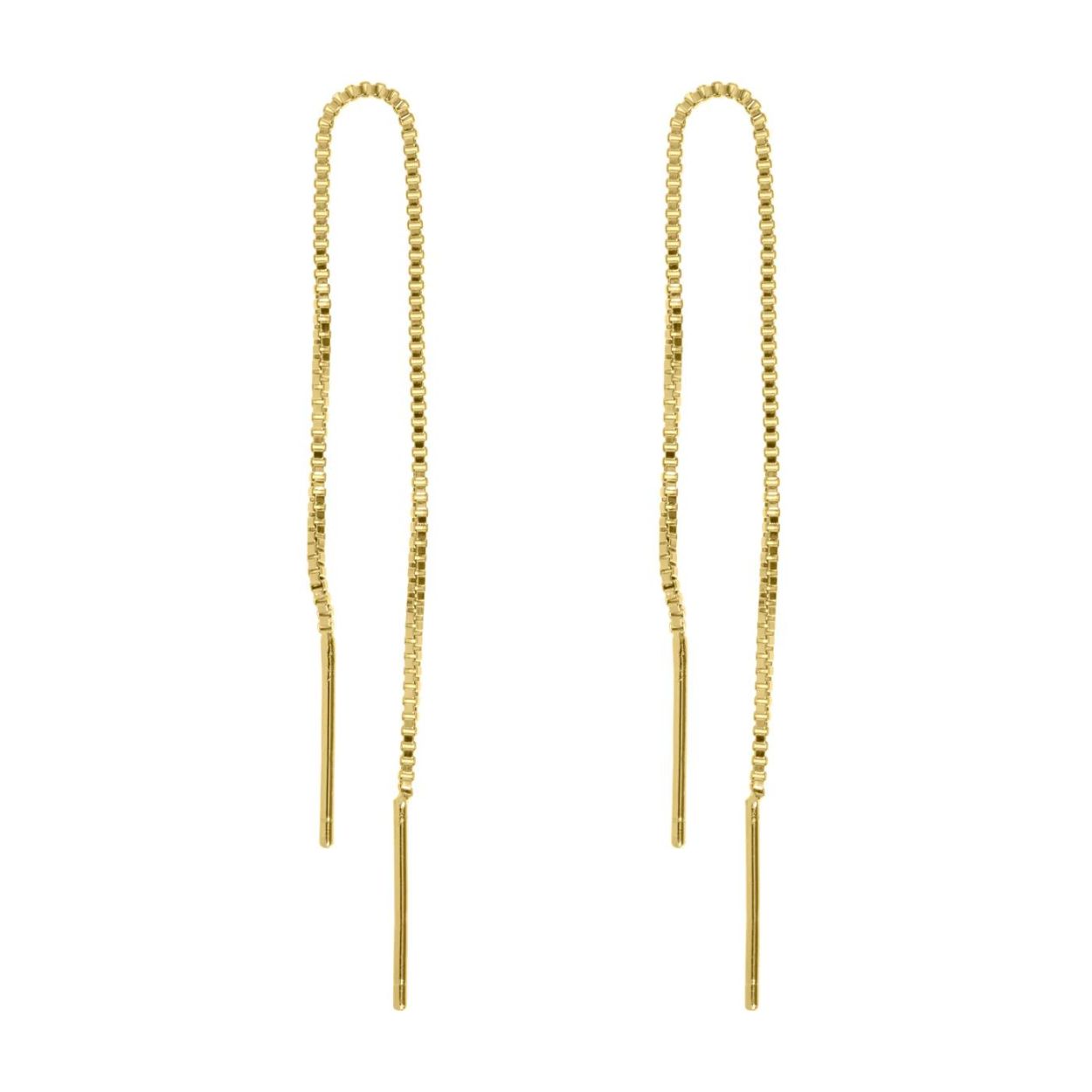 Timi of Sweden Thea - Chain Earrings - Gold (8446802) - WeekendMode