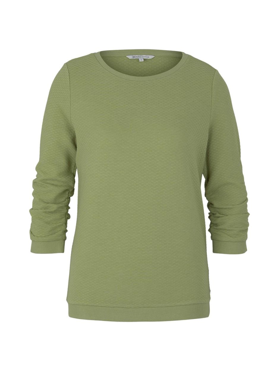 Tom Tailor Female Denim structured sweater Noos (1021114/28720) - WeekendMode