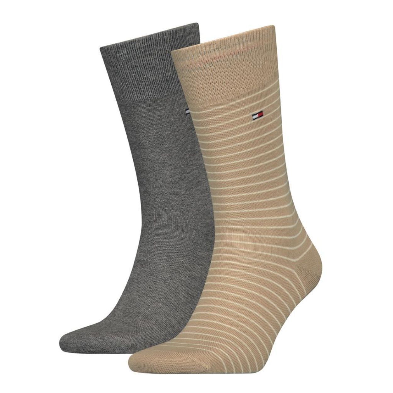 Tommy Hilfiger Men Small Stripe Sock 2pack NOS (100001496/029) - WeekendMode