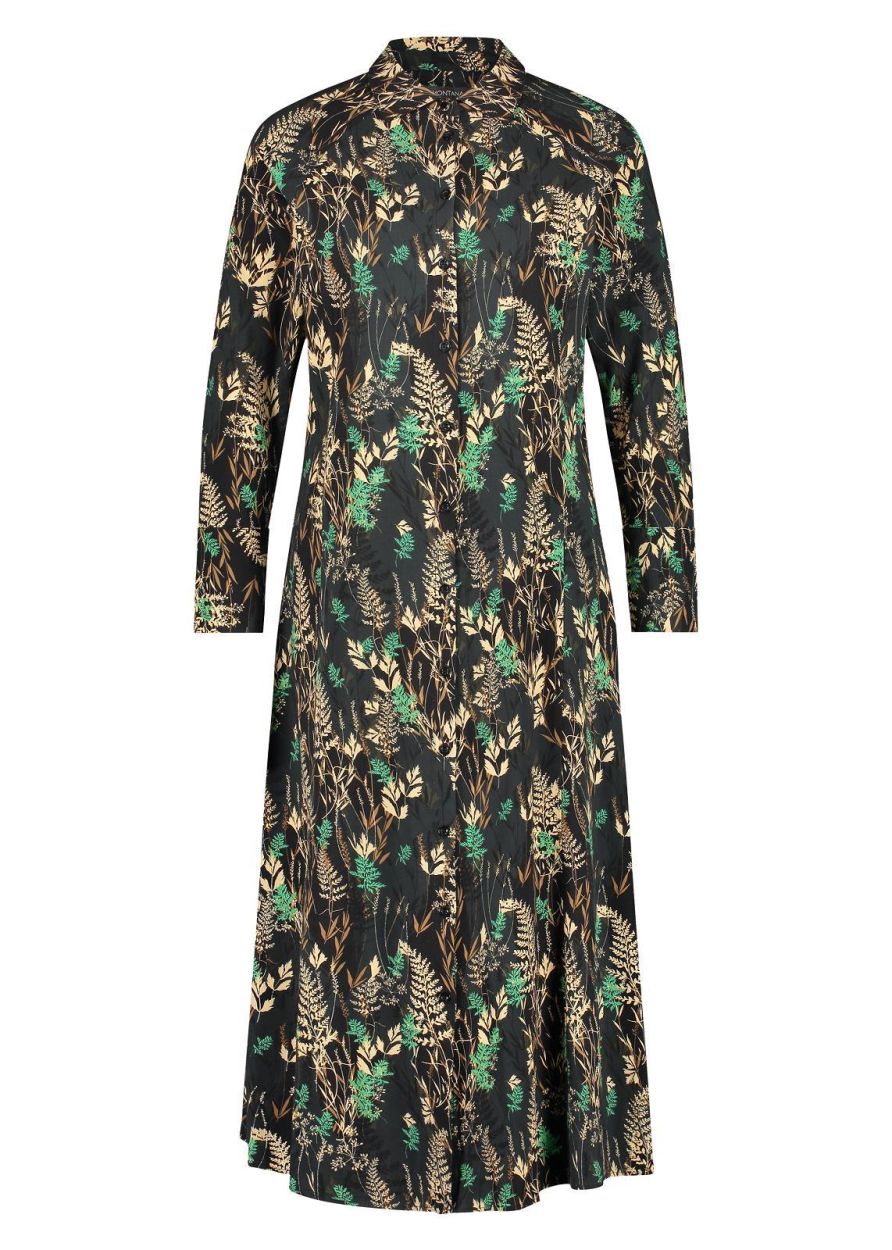 Tramontana Dress Meadow Print (Q10-05-501/009998-PrintBlacks) - WeekendMode